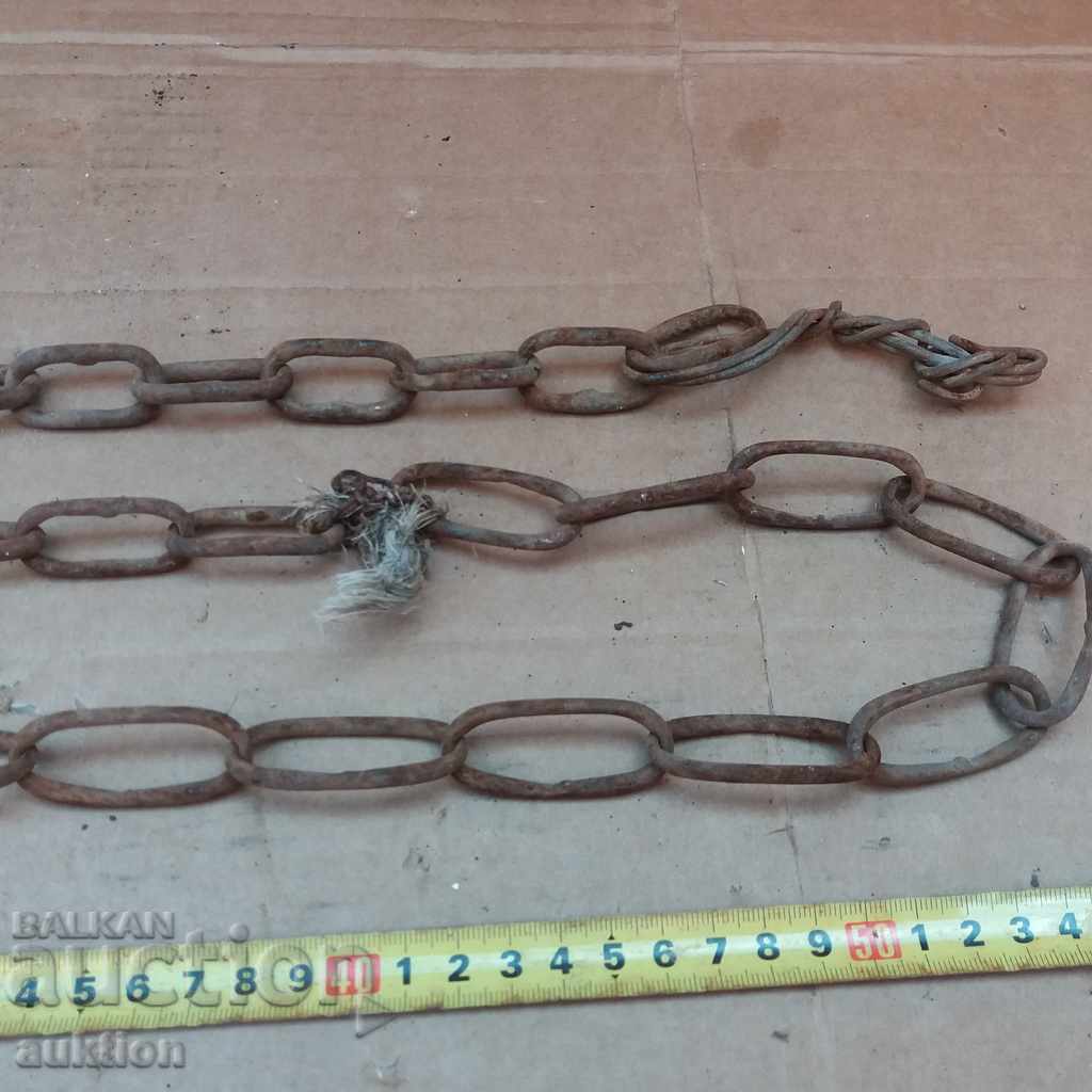 OLD WROUGHT CHAIN, DECORATION CHAIN - 6 OLD WROUGHT CHAIN, DECORATION CHAIN - 6