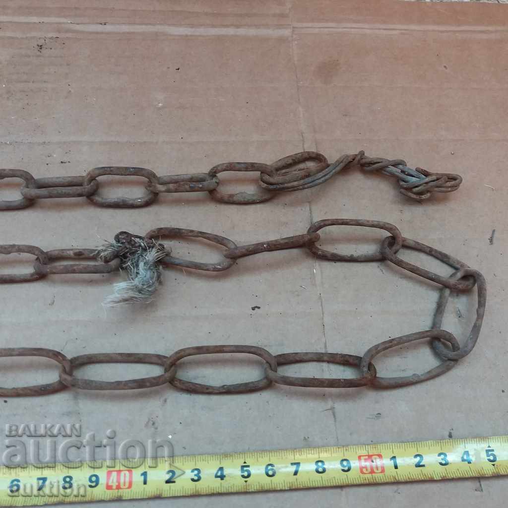 OLD WROUGHT CHAIN, DECORATION CHAIN - 7 OLD WROUGHT CHAIN, DECORATION CHAIN - 7