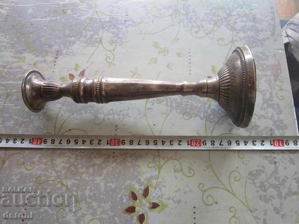 Great silver plated candlestick 2