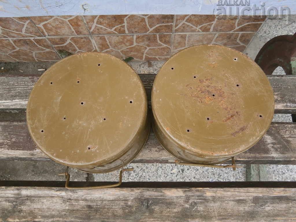 Auction old metal military boxes lot Auction old metal military boxes lot