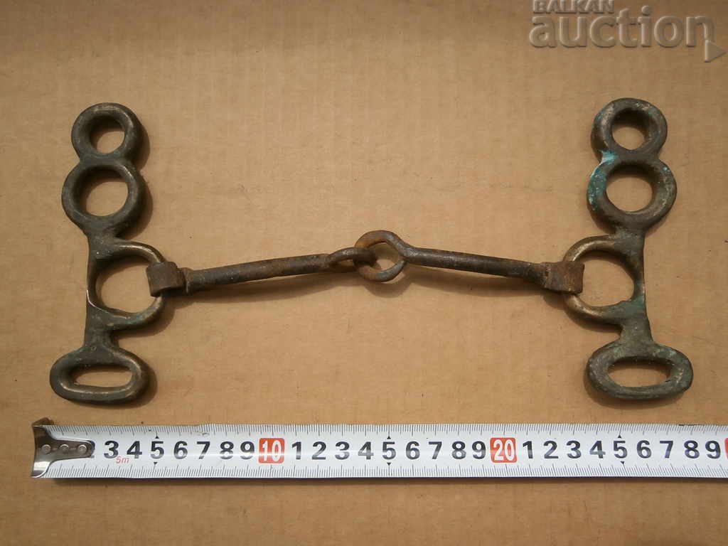 Auction ancient bronze bridle Auction ancient bronze bridle