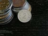 Coin - Malta - 2 cents 1977