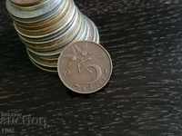 Moneda - Olanda - 5 centi 1948