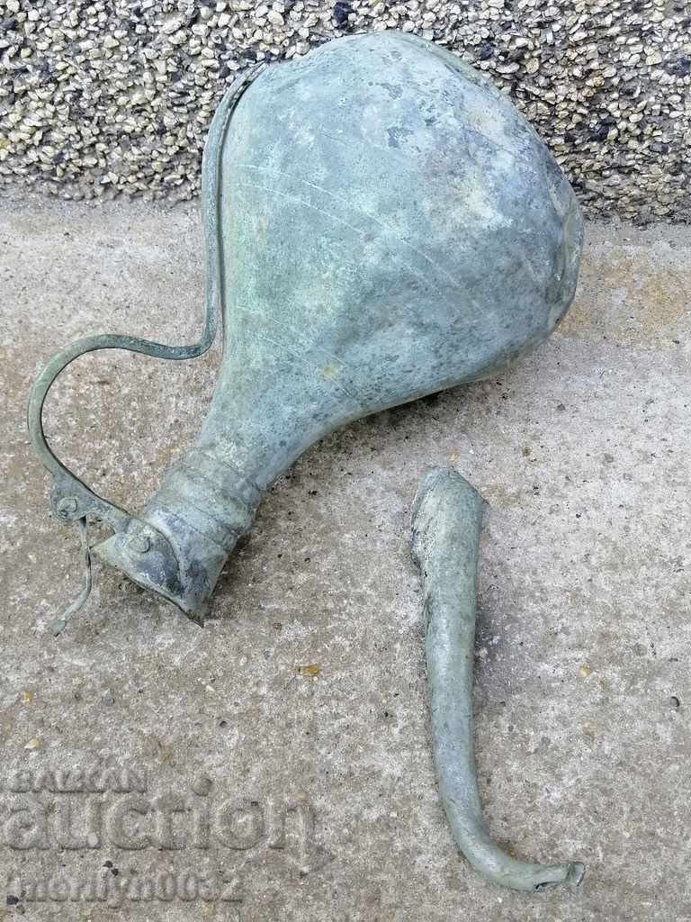 Old ottoman jug, jug, copper, copper vessel, teapot - 6