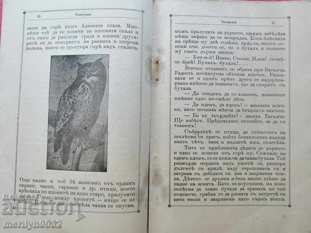 Very rare children's magazine Temenuzhka 1909 - 5 Very rare children's magazine Temenuzhka 1909 - 5