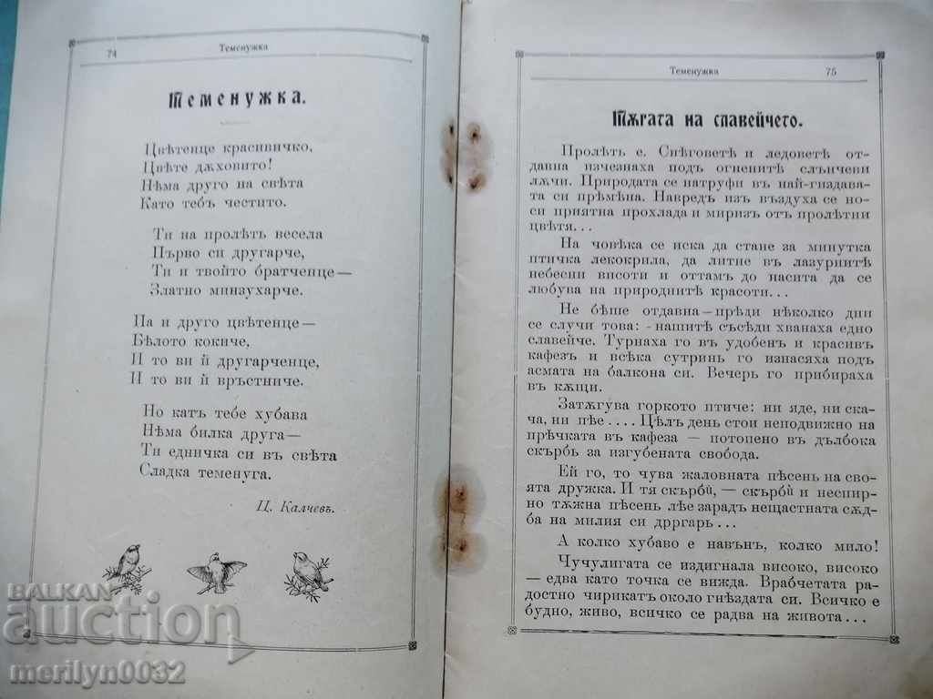 Delivery of Very rare children's magazine Temenuzhka 1909