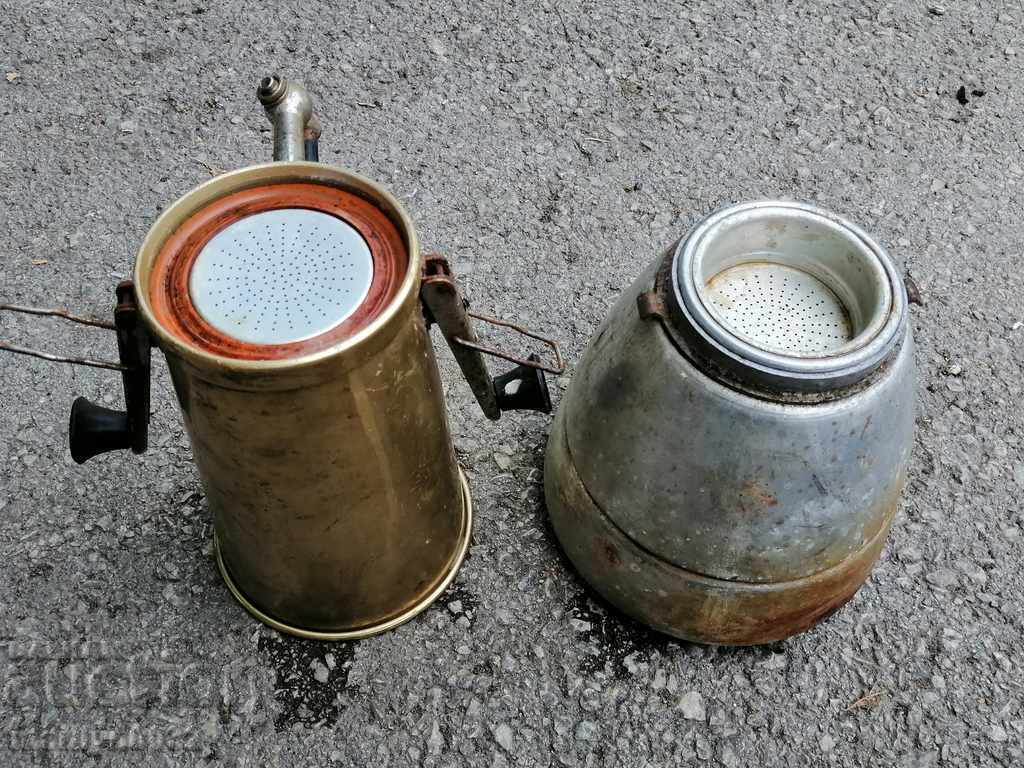 Delivery of Old social coffee maker, coffee house GDR 1967 Delivery of Old social coffee maker, coffee house GDR 1967