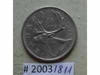 25 цента 1977    Канада