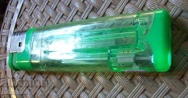 Giant collectible gas lighter with flashlight with price 5.00 BGN | € 2.56 Giant collectible gas lighter with flashlight with price 5.00 BGN | € 2.56