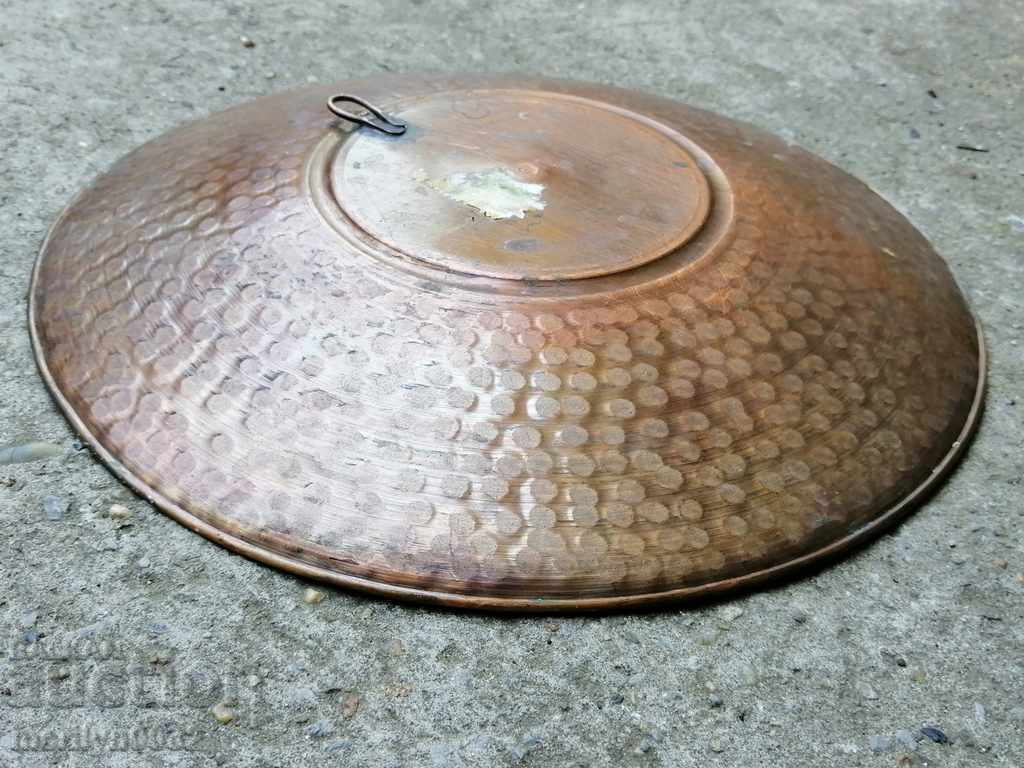 Χάλκινο πιάτο για τοίχο sahan, χάλκινο, δίσκος panica - 7 Χάλκινο πιάτο για τοίχο sahan, χάλκινο, δίσκος panica - 7