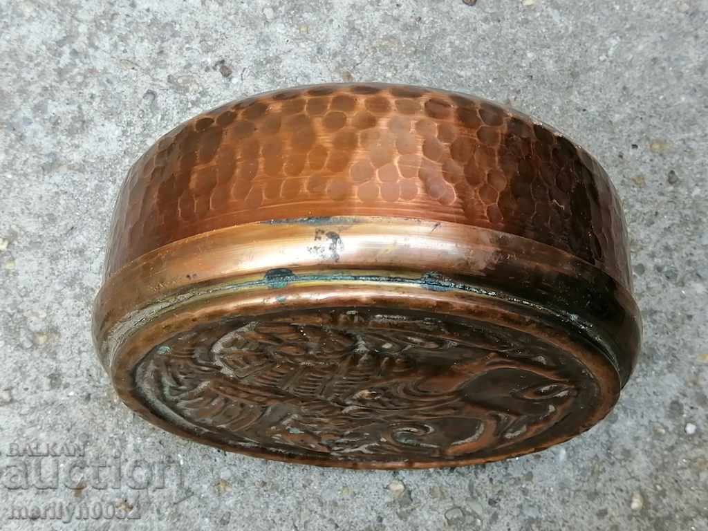 Copper jewelry box, copper container, copper vessel - 5 Copper jewelry box, copper container, copper vessel - 5