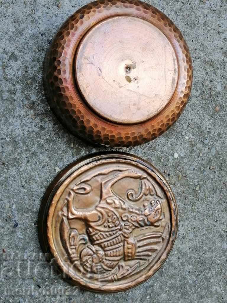 Copper jewelry box, copper container, copper vessel - 6 Copper jewelry box, copper container, copper vessel - 6