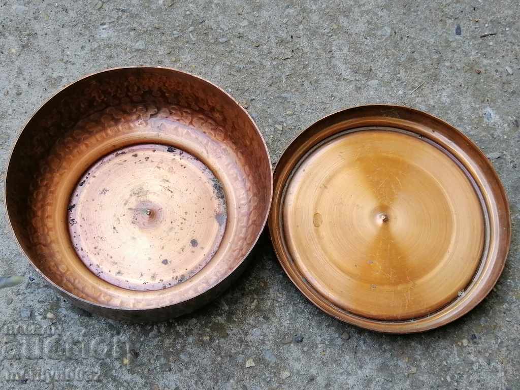 Copper jewelry box, copper container, copper vessel - 7 Copper jewelry box, copper container, copper vessel - 7