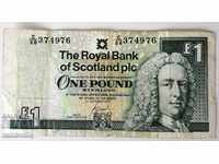 1 pound 2001. Scotland