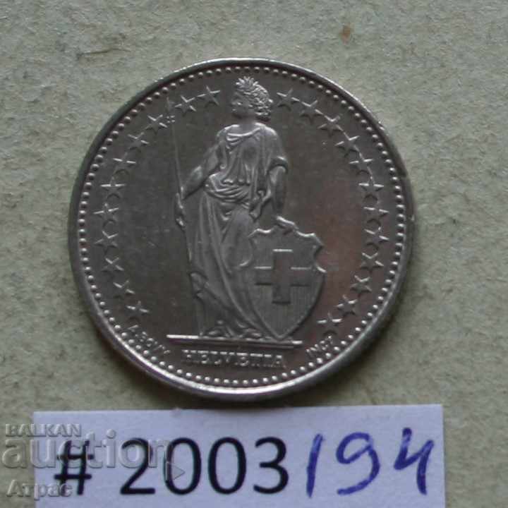 1/2 франк 2007  Швейцария с цена € 0.66 | 1.29 лв.