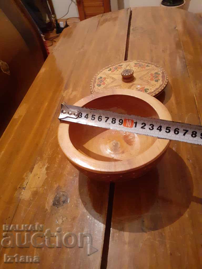 Old wooden bowl, bowl - 6 Old wooden bowl, bowl - 6