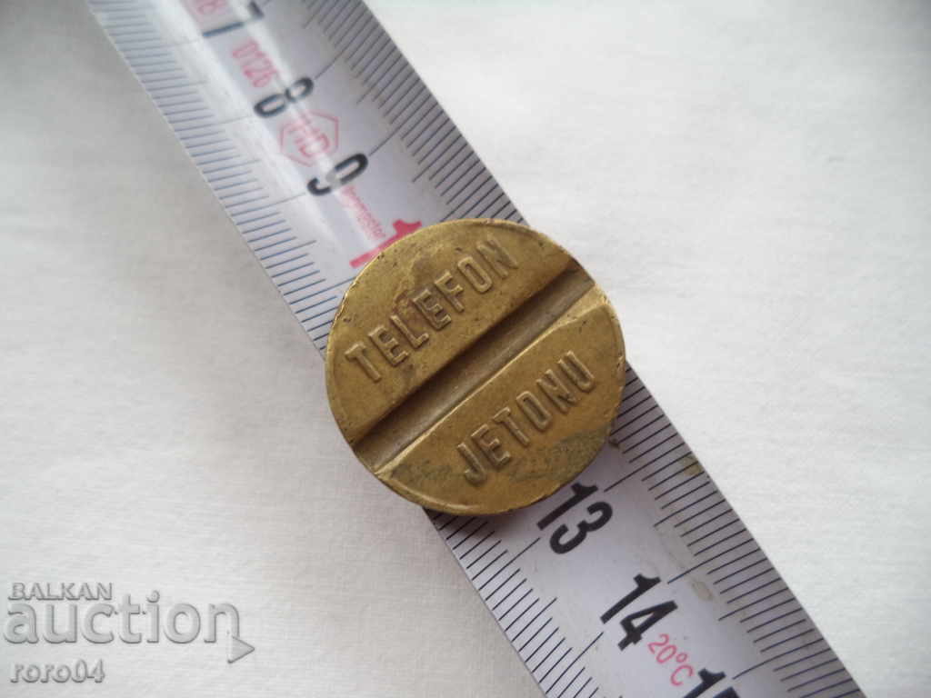 TELEFON TOKEN - TURCIA - 6 TELEFON TOKEN - TURCIA - 6