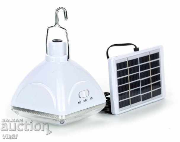 Lampă solară LED / piramidă / cu baterie încorporată