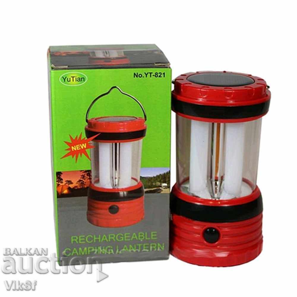 Lamp for camping with luminous tubes YT-821