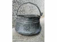 Gift cauldron inscription 1866 Harania copper copper vessel