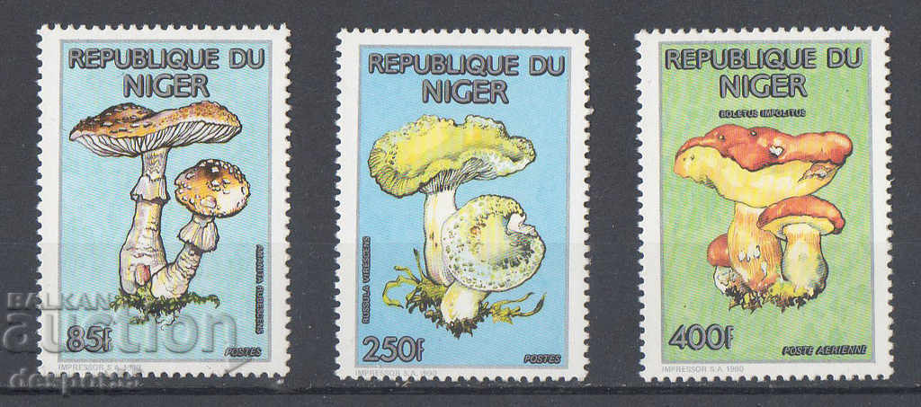 1991. Niger. Mushrooms.
