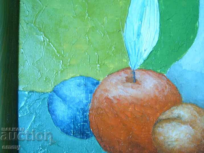 Auction Oil painting frame on canvas "Still Life" Bogomil Arsov Auction Oil painting frame on canvas "Still Life" Bogomil Arsov