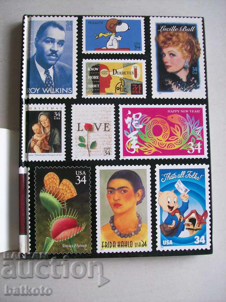 Ediție de lux - Anuarul comemorativ al timbrelor din 2001 cu preț 5.00 BGN | € 2.56 Ediție de lux - Anuarul comemorativ al timbrelor din 2001 cu preț 5.00 BGN | € 2.56