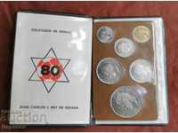 Lot 5 Spanish Coins World Cup Football 1982