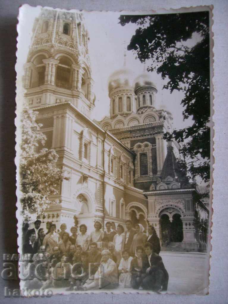 Poză veche a unei călătorii în Shipka