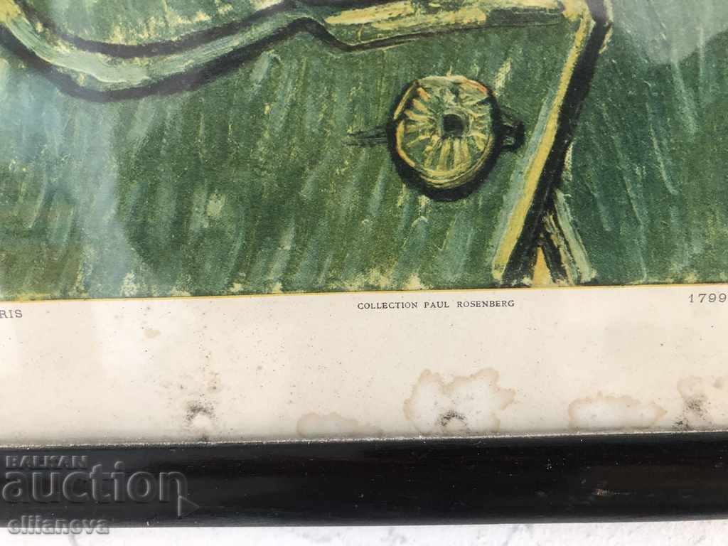 Delivery of reproduction Van Gogh by Paul Rosenberg Paris 1928 350 / 300mm Delivery of reproduction Van Gogh by Paul Rosenberg Paris 1928 350 / 300mm