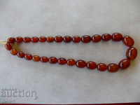 OLD AMBER NECKLACE