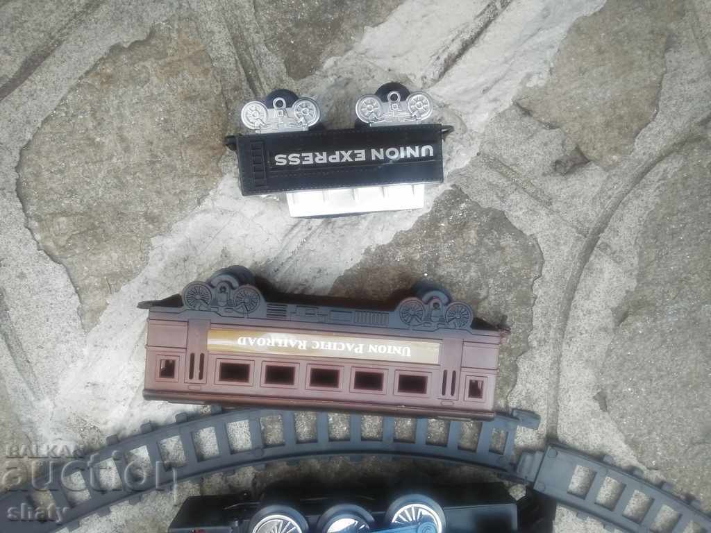 Delivery of Train with rails Delivery of Train with rails