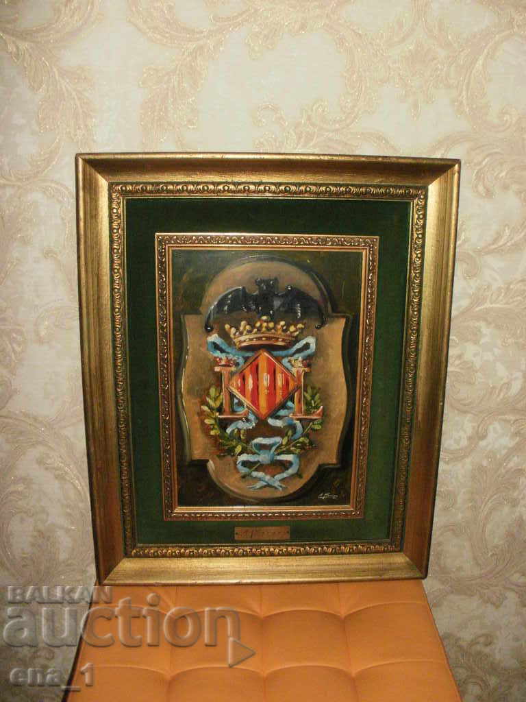COAT OF ARMS of the city of Valencia by the Spanish artist Antonio Serer - 6 COAT OF ARMS of the city of Valencia by the Spanish artist Antonio Serer - 6