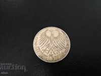 5 DEUTSCHE MARK 1975 FRIDRICH EBERT, СРЕБРО 625