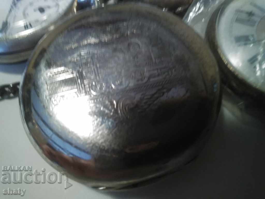 Pocket silver watch Longin - 7 Pocket silver watch Longin - 7