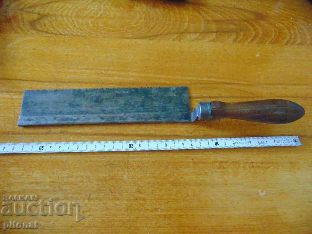 Old carpentry tool, saw - 5 Old carpentry tool, saw - 5