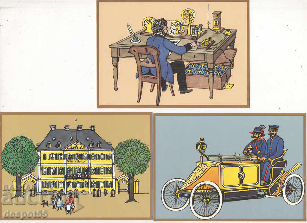 Germany. Ten brand new postcards. First series. with price 12.00 BGN | € 6.14 Germany. Ten brand new postcards. First series. with price 12.00 BGN | € 6.14
