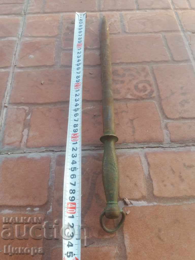 OLD TABLE WITH BRONZE HANDLE with price 70.00 BGN | € 35.79