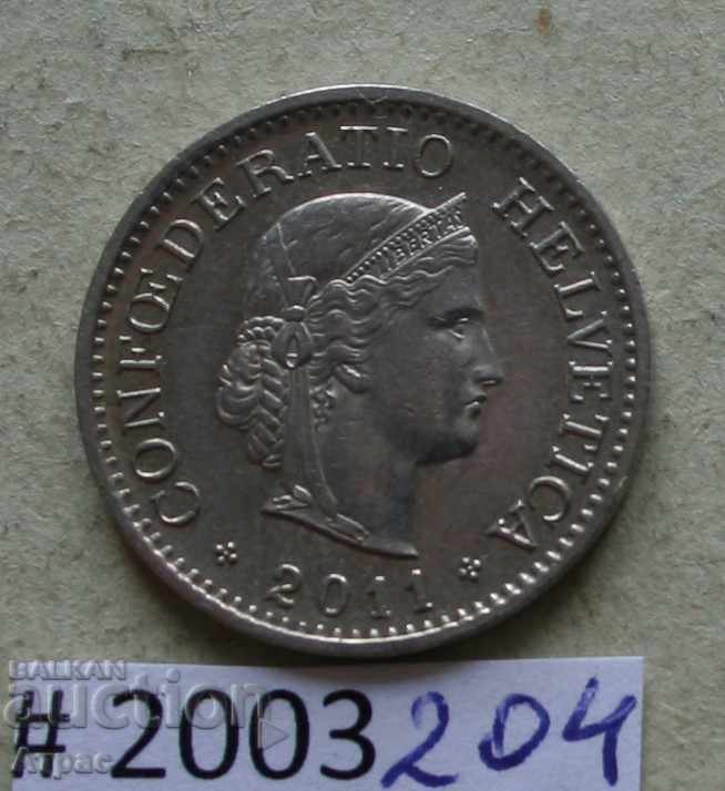 10 рапен 2011  Швейцария с цена € 0.26 | 0.51 лв.