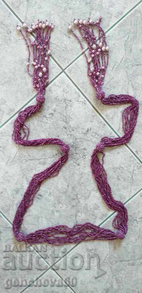 Large beaded belt and scarf, shawl with beads with price 40.00 BGN | € 20.45 Large beaded belt and scarf, shawl with beads with price 40.00 BGN | € 20.45