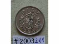 10 pesetas 1983 Spania