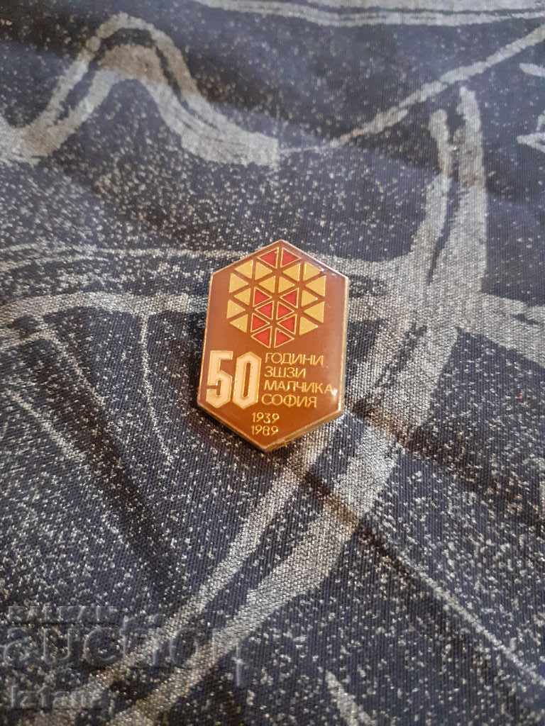 Old badge 50 years old