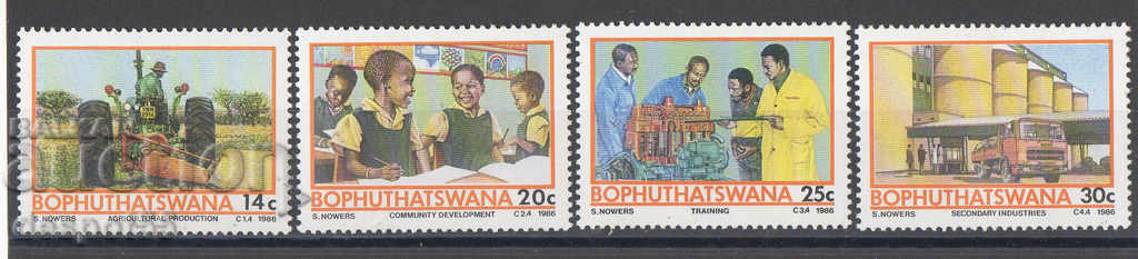 1986. Бопхутсвана. Проект за развитие на Temisano.