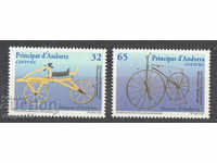 1997. Andorra (isp). Historic bicycles.