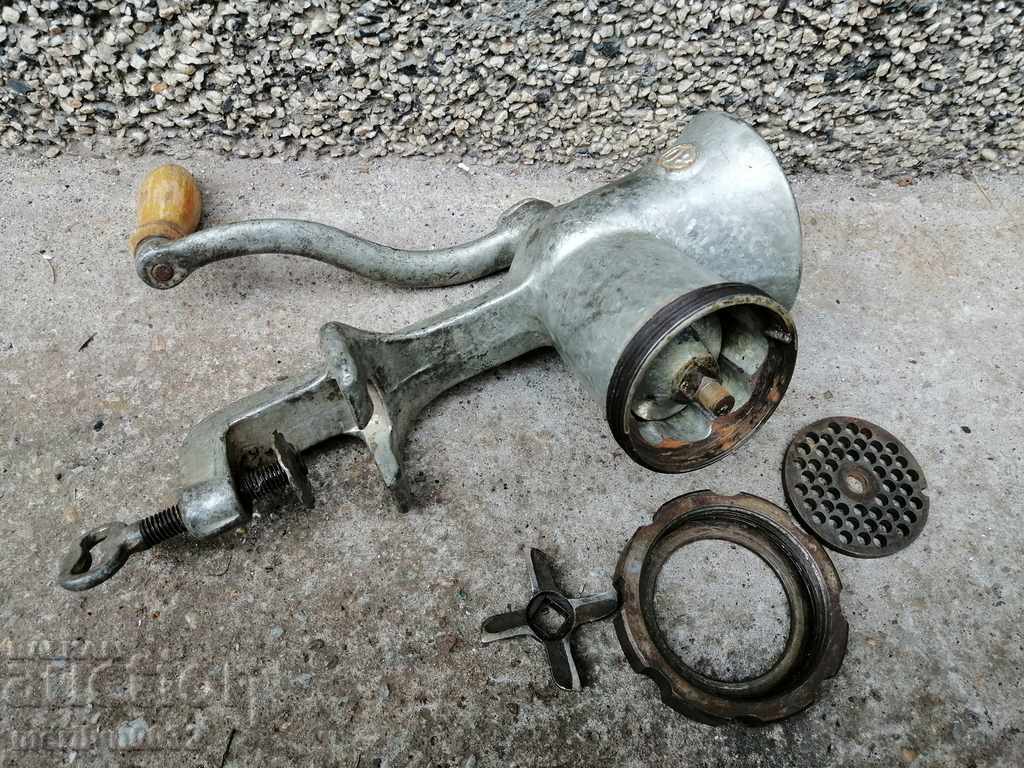 An old metal grinder for meat grinders - 6 An old metal grinder for meat grinders - 6