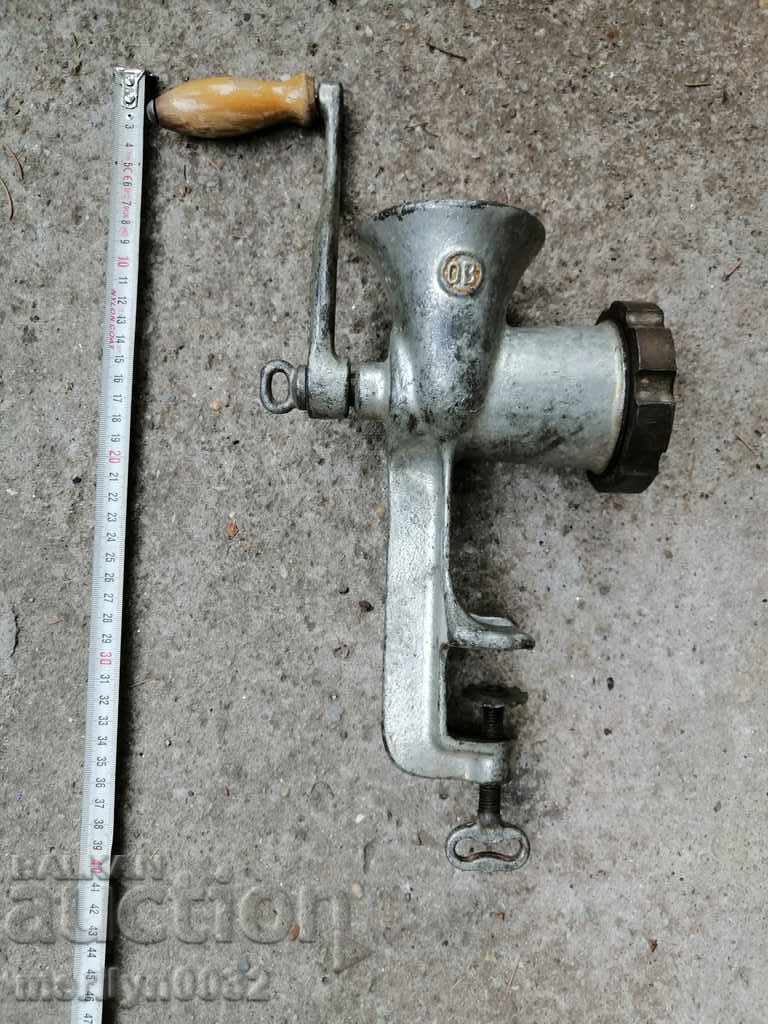 An old metal grinder for meat grinders - 7 An old metal grinder for meat grinders - 7