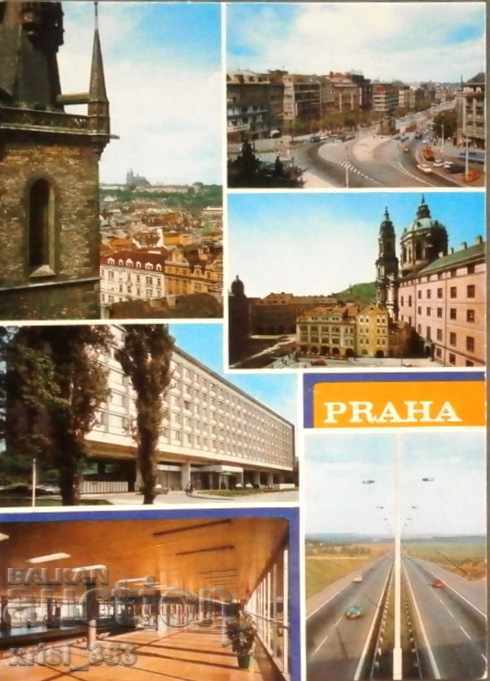 Carte poștală Praga