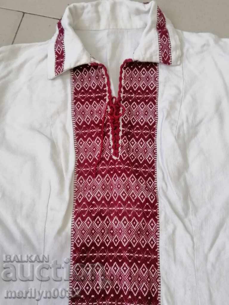 Children's woven shirt with Bulgarian embroidery folk costume embroidery with price 126.00 BGN | € 64.42 Children's woven shirt with Bulgarian embroidery folk costume embroidery with price 126.00 BGN | € 64.42