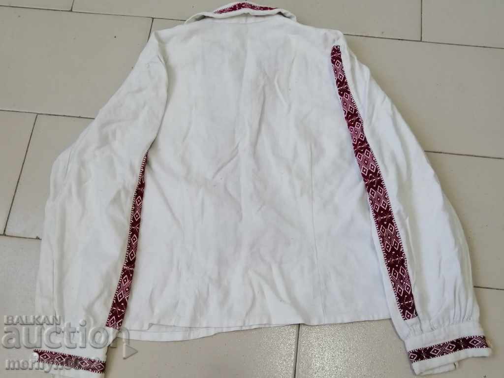 Auction Children's woven shirt with Bulgarian embroidery folk costume embroidery Auction Children's woven shirt with Bulgarian embroidery folk costume embroidery