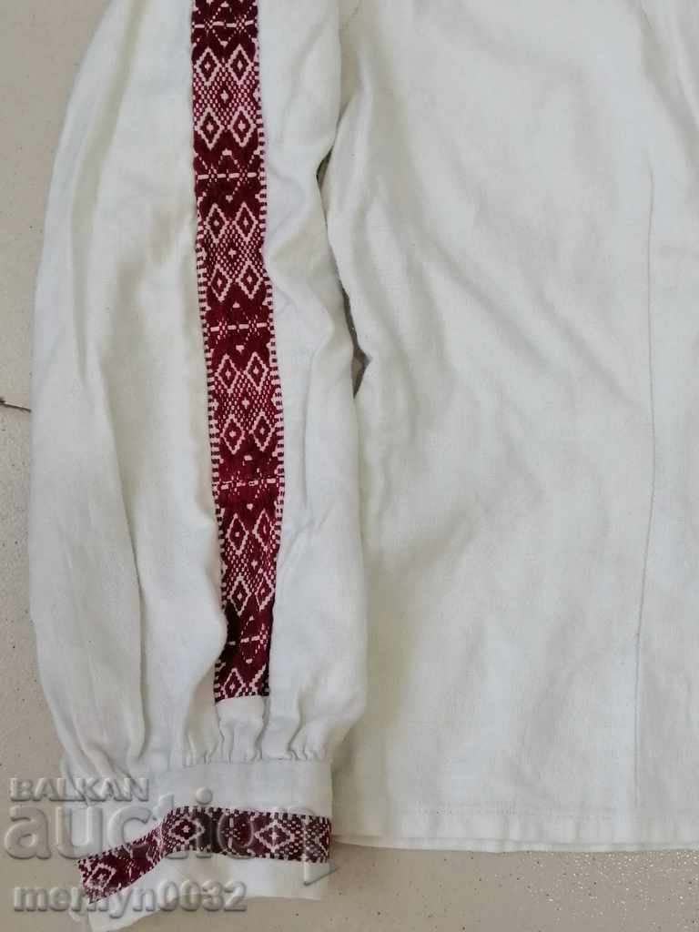 Children's woven shirt with Bulgarian embroidery folk costume embroidery - 6